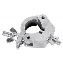 Attache tube robuste ecrou a ailettes charge max 350 kg portique vdlpcs9 eclairage de scene lumiere