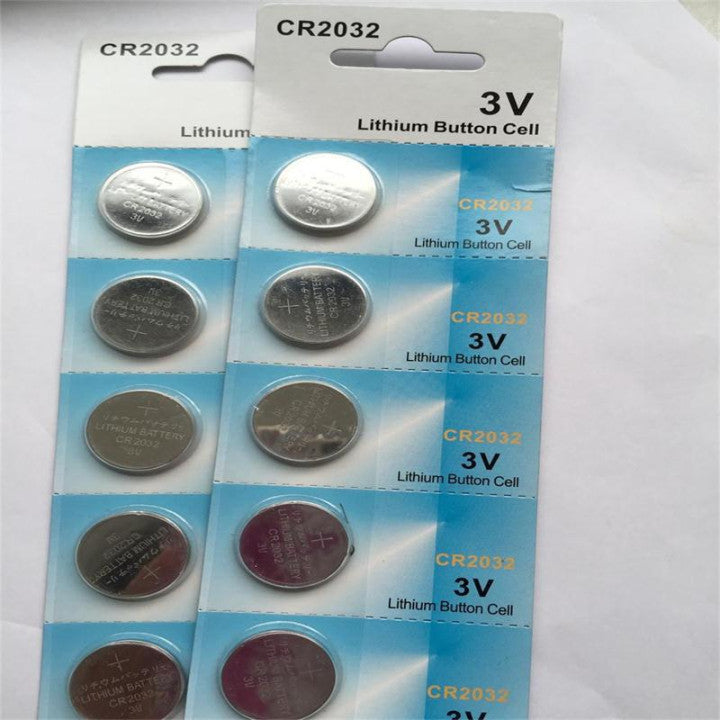 Blister 5 piles bouton lithium kinetic cr2032 3v capacite 230ma alimentation tension ECLATS DESTOCKAGE