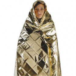 Couverture de survie protection froid chaleur humidite film or resistant securite lag154.0468