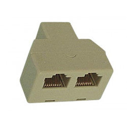 Adaptateur 8p8c rj45 femelle 2 x rj45 femelle doubleur dedoubleur modulaire ethernet network lan