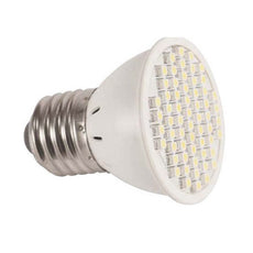 Lampe led smd 60led e27 220v 2.5w 3w équivalente à 40w 45w ampoule blanc chaud eclairage