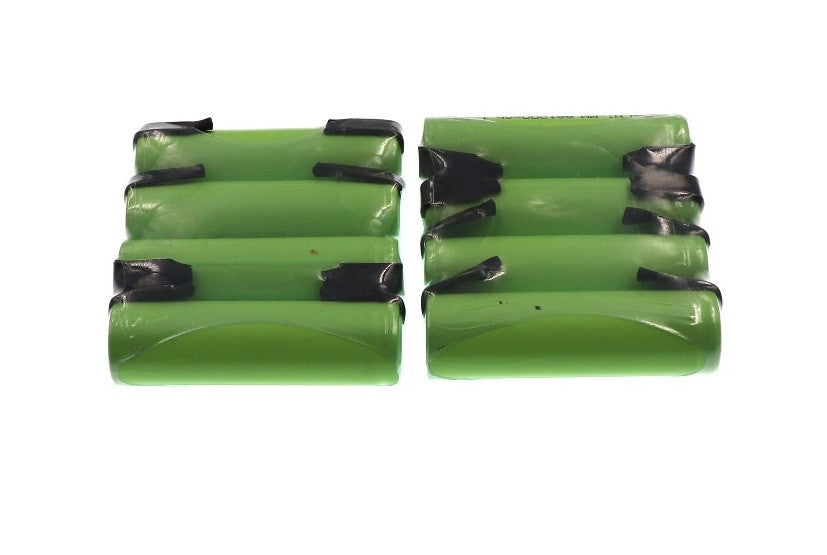 8 Batterie rechargeable 1200mah 2A 1.2v lr06 cosse aa am3 lr6 ni-mh avec patte pour rasoir brosse dent ECLATS DESTOCKAGE
