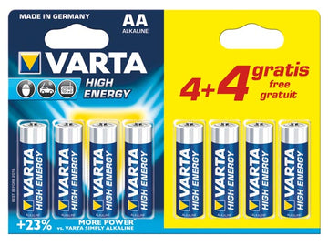 8 piles 1.5v aa 2600mah varta lr6/44 am3 lr6 15a e91mn1500 815 4006 lr6/8 ECLATS DESTOCKAGE