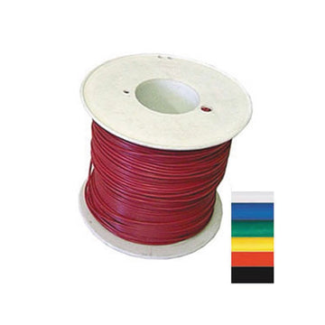 Fil de cablage multibrin pvc jaune 3.7 mm 12a le metre fi90100j