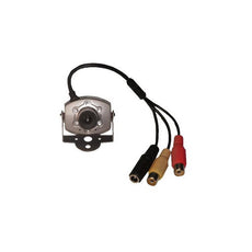 Camera noir blanc 9v 10v 11v 12v 1/4 objectif video 3,6mm audio led infrarouge nocturne discrete