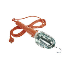 Baladeuse etanche grille métallique 5m 60w maxi eclairage reflecteur aluminium alu ewl06 ewl06n