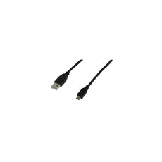 Cable usb 2.0 a 5p haut débit a mâle 5 broches 1.80 m cable 161 mini usb 5pins vitesse 2.0 noir