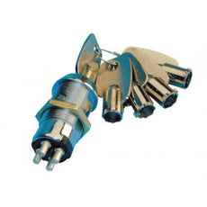 Serrure electrique 5 clé momentane commutateur a impulsions 4 plots code 1220