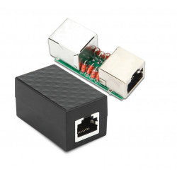 Parafoudre Parasurtenseur Blindé RJ45 LAN Adaptateur Ethernet Réseau
