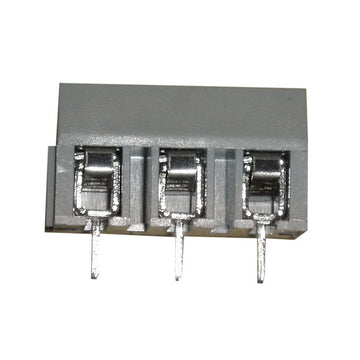 Bornier secteur a vis 3 plots bornier 3 poles au pas de 7.5mm screwl03 velleman