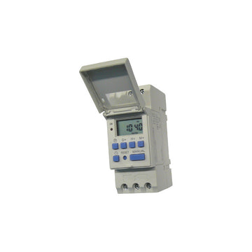 Programmateur 220v 2200w interrupteur horaire rail din thc15a horloge hebdomadaire minuterie 230v