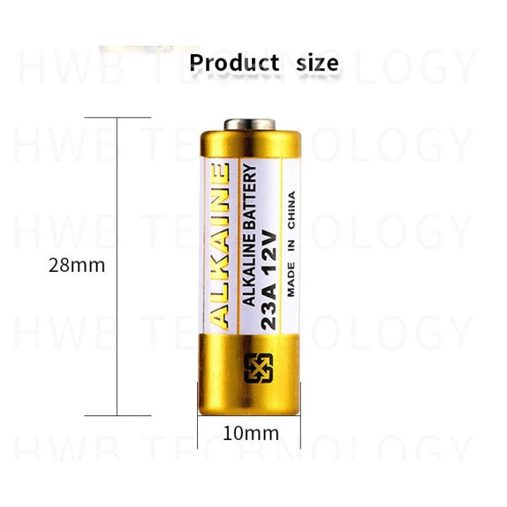 Pile electrique 12v a23 lr23 gp23 gp23a 23a 23ac e23a mn21 ms21 b12va vr22 telecommande gp23gac