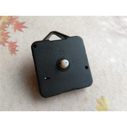 Mecanisme horloge a quartz a pile wcm1 axe 12mm sans aiguilles clip fixation murale velleman