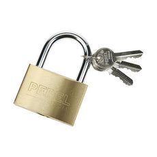 Cadenas securite 30mm 3 clefs slk30 verrou 30 mm antivol serrure laiton