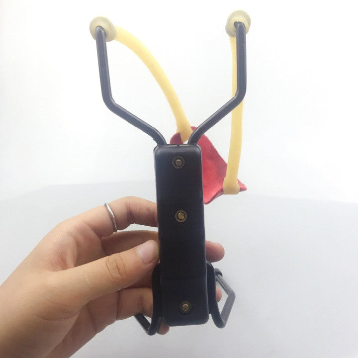 Elastique pour Lance pierre fronde 10m repose bras lance billes de peinture poignee ergonomique pliable poignet orthèse