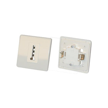 Prise murale telephonique encastree fiches telephone francaise encastrable