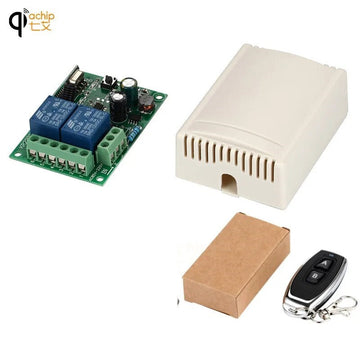 AC 220v 2ch 1 Télécommande Sans Fil Système De Commutateur De Lumière Commutateur De Relais ECLATS DESTOCKAGE