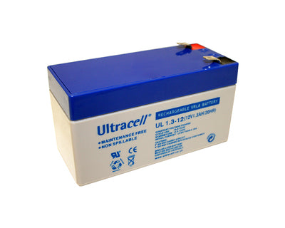 Accu pile sèche plomb gel 12v 1,2ah 1.3ah pour tudor td1.3 12v 1.2a ul1.3 12 accumulateur - ECLATS DESTOCKAGE