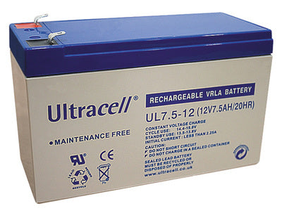 Accu plomb gel solaire 12v 6,5ah 7ah 7.2ah 7.5ah accumulateur etanche batterie rechargeable - ECLATS DESTOCKAGE