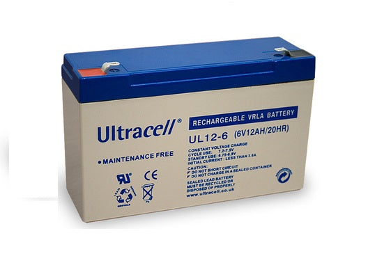 Accumulateur accu batterie au plomb 6v-10ah 151x50x101mm - ECLATS DESTOCKAGE