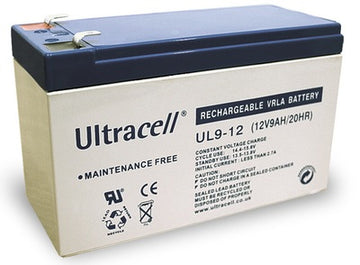 Accumulateur etanche 12v 9ah batterie sans entretien accu plomb gel - ECLATS DESTOCKAGE