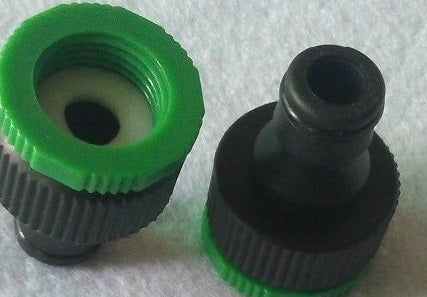 Adaptateur 1/2 3/4 pistolet jardin robinet tube arrosage extensible hose retractable eau ECLATS DESTOCKAGE