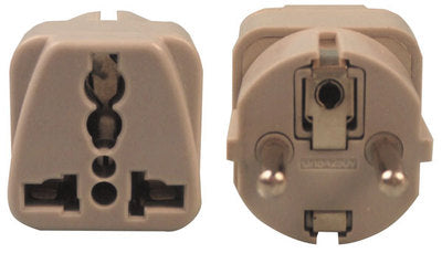 Adaptateur 150 pays ithuanie luxembourg macédoine montenegro Pays Bas secteur voyage prise - ECLATS DESTOCKAGE