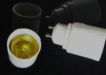 Adaptateur 220v de culot ampoule gu10 a e27 douille 12v 24v 48v ECLATS DESTOCKAGE