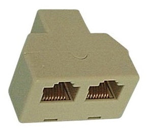 Adaptateur 8p8c rj45 femelle 2xrj45 femelle dedoubleur doubleur modulaire ethernet network lan ECLATS DESTOCKAGE