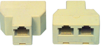 Adaptateur 8p8c rj45 femelle 2xrj45 femelle dedoubleur doubleur modulaire ethernet ECLATS DESTOCKAGE