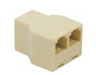 Adaptateur 8p8c rj45 femelle 2xrj45 femelle dedoubleur doubleur modulaire ECLATS DESTOCKAGE