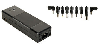 Adaptateur alimentation universel notebooks 150 w usb 5v 12v 14v 15v 16v 18v 18.5v 19v 19.5v 20v 22v ECLATS DESTOCKAGE
