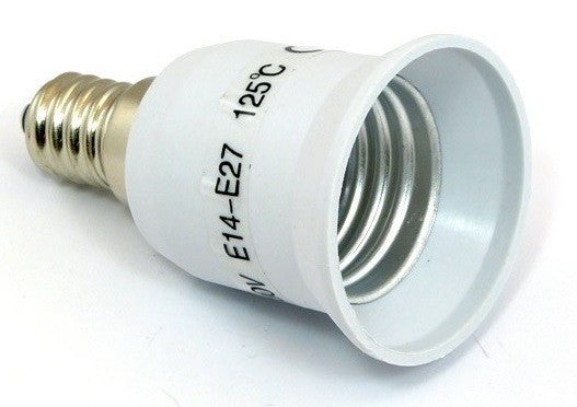 Adaptateur ampoule led culot e14 a e27 12v 24v 48v 220v convertisseur douille ECLATS DESTOCKAGE