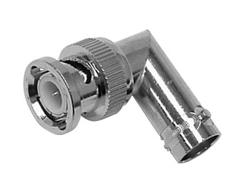 Adaptateur bnc mâle coude vers bnc femelle video cbnc11 velleman ECLATS DESTOCKAGE