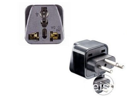 Adaptateur bresil prise suisse liechtenstein mâle wd-11a ssi-11 / prise schuko femelle fiche voyage - ECLATS DESTOCKAGE