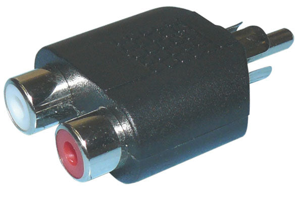 Adaptateur cinch mâle 2 cinch femelle rca - ECLATS DESTOCKAGE