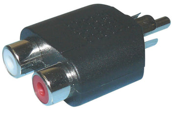 Adaptateur cinch mâle 2 cinch femelle rca - ECLATS DESTOCKAGE