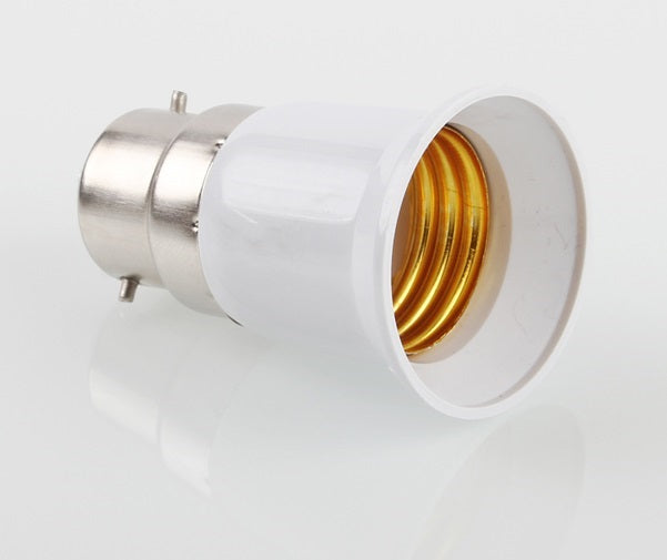 Adaptateur convertisseur b22 a e27 douille ampoule led culot 12v 24v 48v 220v - ECLATS DESTOCKAGE