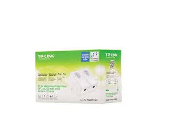 adaptateur cpl av200 prise intégrée plug and play rj45 femelle kit de démarrage ECLATS DESTOCKAGE