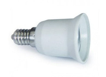 Adaptateur culot e14/e27 douille lampe ampoule led ECLATS DESTOCKAGE