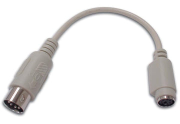 Adaptateur de clavier ps/2 mini din6 femelle - din5 male cw031 ECLATS DESTOCKAGE