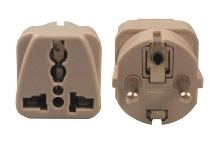 Adaptateur de secteur schuko prise sur australie/argentine prise femelle - ECLATS DESTOCKAGE