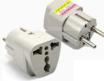 Adaptateur de voyage du monde entier prise vers l europe france allemagne uk - ECLATS DESTOCKAGE