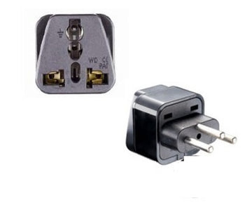 adaptateur de voyage pour la suisse bresil liechtenstein type j n avec prise terre - ECLATS DESTOCKAGE