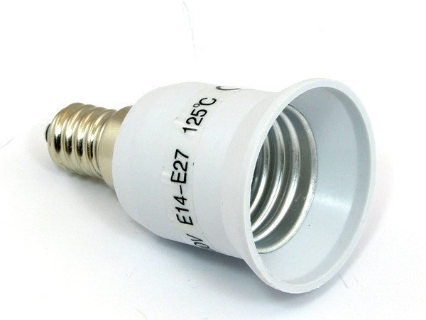 Adaptateur e14 a e27 convertisseur lampe douille ampoule led adaptation culot 12v 24v 48v 220v ECLATS DESTOCKAGE