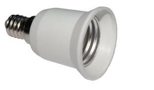 Adaptateur e14 a e27 culot 12v 24v 48v 220v convertisseur lampe douille ampoule led ECLATS DESTOCKAGE