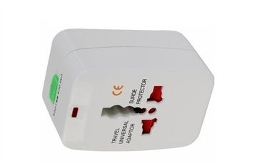 Adaptateur electrique europe universel prise espagne secteur voyage italie usa uk australie 150 pays - ECLATS DESTOCKAGE