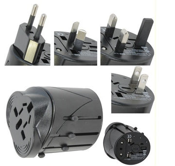 Adaptateur electrique europe universel secteur prise voyage 150 pays hq-travel11 usa uk japon - ECLATS DESTOCKAGE