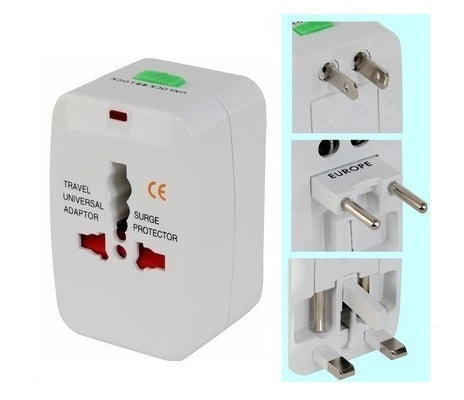 Adaptateur electrique universel europe prise secteur 150 pays voyage italie espagne usa uk australie - ECLATS DESTOCKAGE
