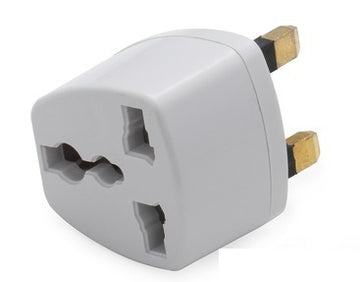 Adaptateur fiche anglaise uk gb grande bretagne voyage electrique prise europeenne 16a 250v - ECLATS DESTOCKAGE